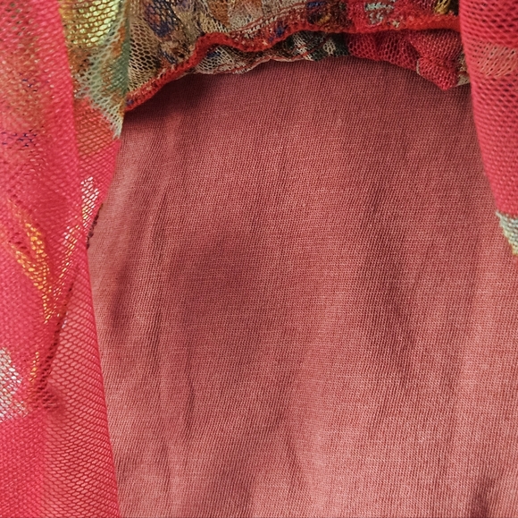 Johnny Was NWT Peasant Ruffle Blouse - Picture 8 of 11